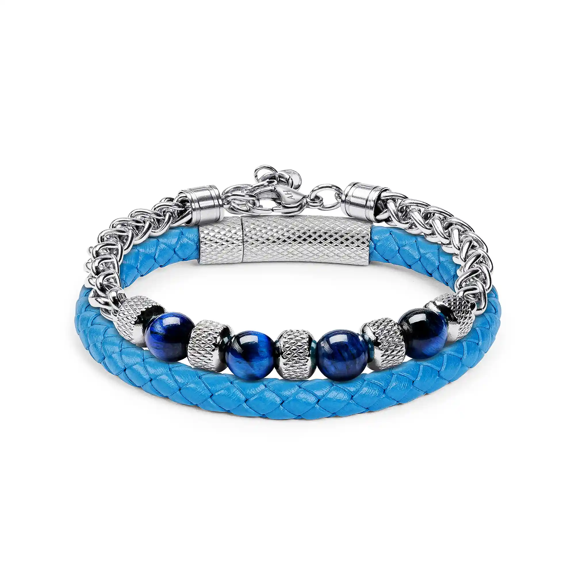 HAMMAN BLUE TIGER EYE & CAPRI BLUE
