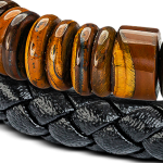 Moritz Tiger Eye & Capri Black